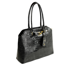 Duża torba shopper FL57 ARLA czarna