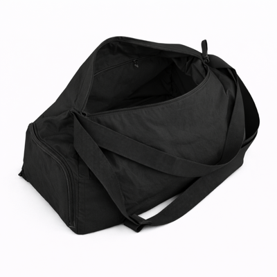 Sportowa torba materiałowa fitness pilates Solier FB53 Teya - czarna