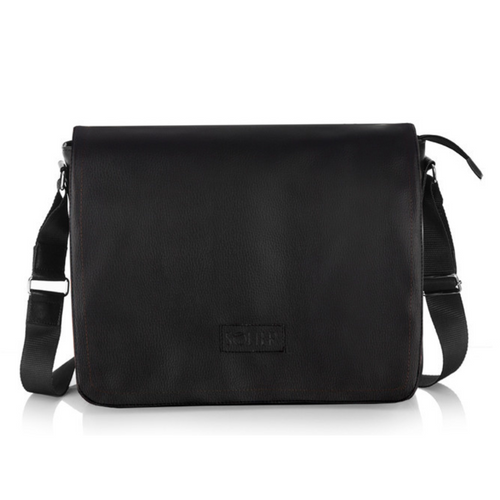 Black men`s shoulder bag S11