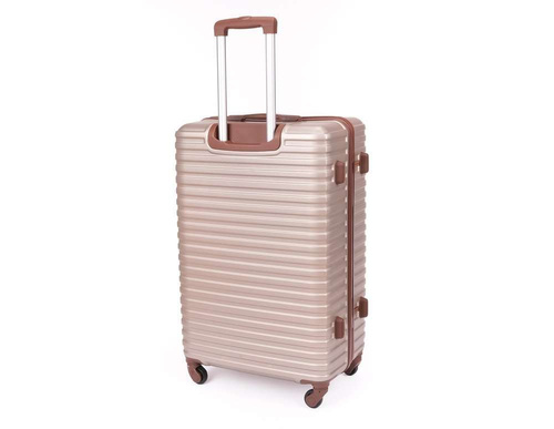 Cabin luggage ABS 55x37x24cm STL957 champagne