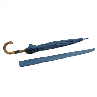 Duży parasol przeciwdeszczowy rodzinny - granatowy