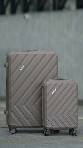 SMALL SUITCASE | STL945 ABS DARK GREY