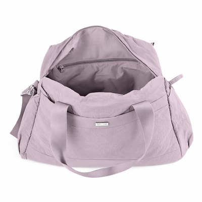 Materiałowa sportowa torba damska fitness Solier FB54 Eloa - róż