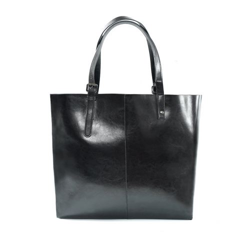 Czarna torba shopper damska FL32 Tivora Black