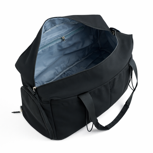 Materiałowa sportowa torba na trening SM06 Moira - czarna