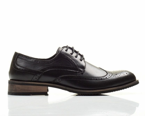 KLASYCZNE BUTY - MĘSKIE PÓŁBUTY BROGSY