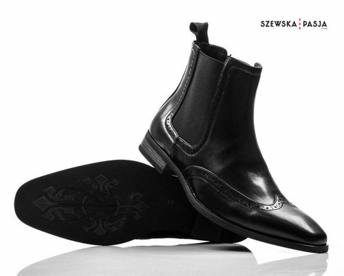 Classic leather Chelsea Jodhpur boots for men