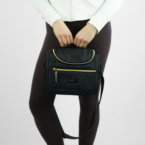 Torba termiczna Solier lunch box torba na kanapki - czarna