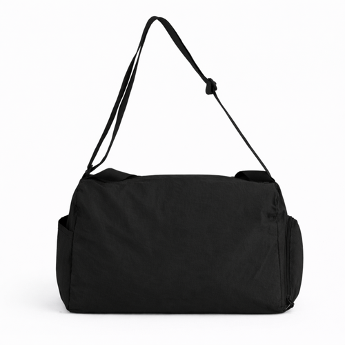 Sportowa torba materiałowa fitness pilates Solier FB53 Teya - czarna