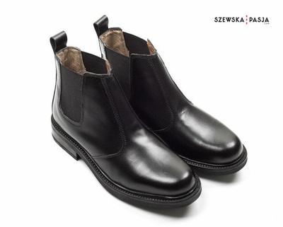 Classic leather Chelsea Jodhpur boots for men