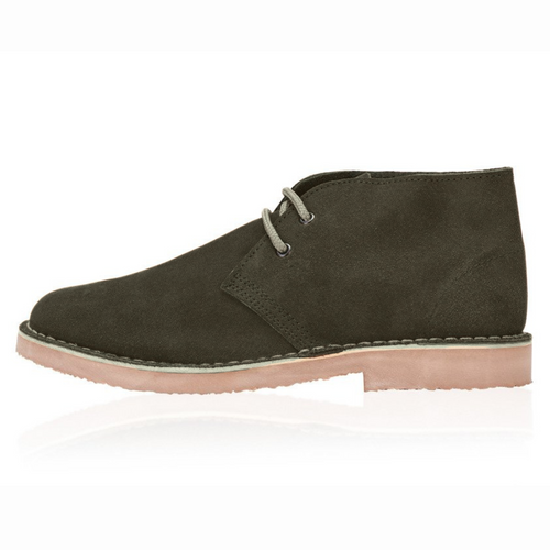 Men's stylish leather Chukka shoes / boots M 400ES