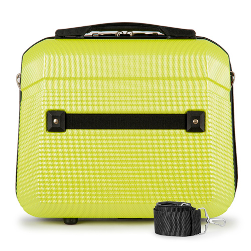 Cosmetic travel case ABS STL945 yellow