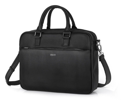 MEN'S SHOULDER BAG SOLIER S34 LONGFORD BLACK