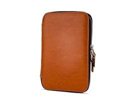 Genuine leather organiser Solier SA38 camel