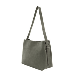 Torba weekendowa podróżna skórzana Solier SL39 Astrin czarna