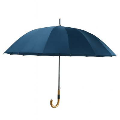 Duży parasol przeciwdeszczowy rodzinny - granatowy