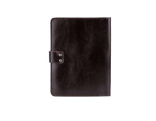 Genuine leather men's organiser Solier SA21 brown