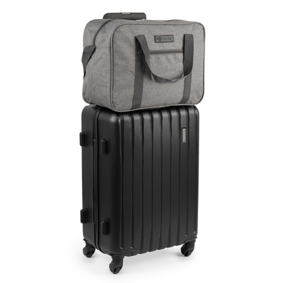 Cabin luggage Solier STB01 40x25x20 GREY