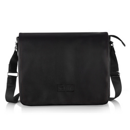 Black men`s shoulder bag S11