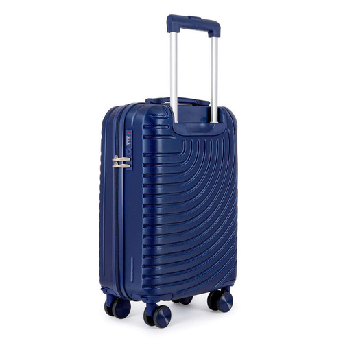 Walizka podróżna mała S ABS SOLIER AVENTOR STL1064 NAVY 20" S