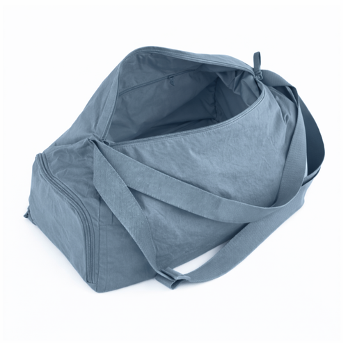 Sportowa torba materiałowa fitness pilates Solier FB53 Teya - błękitna