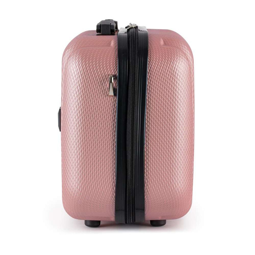 Cosmetic travel case ABS STL902 pink