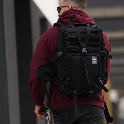 Plecak taktyczny turystyczny militarny 50 l Solier SV22 Ranger czarny