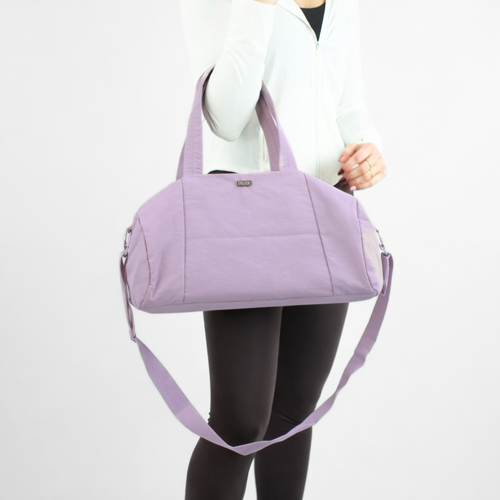 Materiałowa torba treningowa Solier SM05 Shala - róż