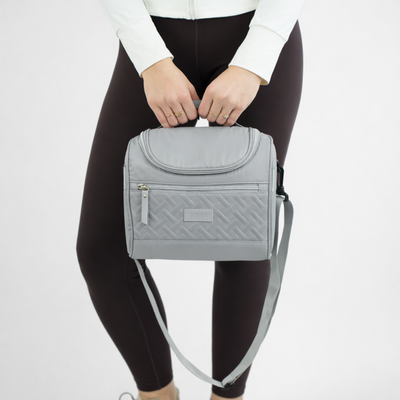 Torba termiczna Solier lunch box torba na kanapki - szara