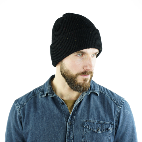 Torba weekendowa podróżna skórzana Solier SL39 Astrin czarna