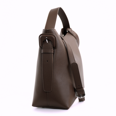 Torba weekendowa podróżna skórzana Solier SL39 Astrin czarna