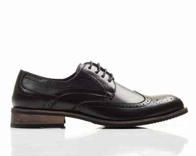 KLASYCZNE BUTY - MĘSKIE PÓŁBUTY BROGSY