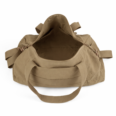 Sportowa torba materiałowa fitness Solier FB52 Lunea - beż