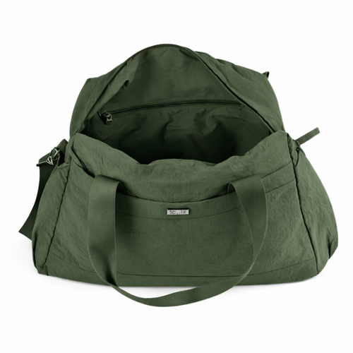 Materiałowa sportowa torba damska fitness Solier FB54 Eloa - khaki