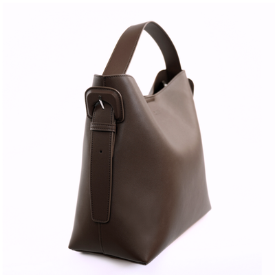 Torba weekendowa podróżna skórzana Solier SL39 Astrin czarna