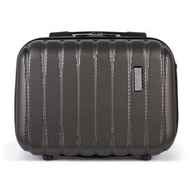 Cosmetic travel case ABS STL902 dark grey