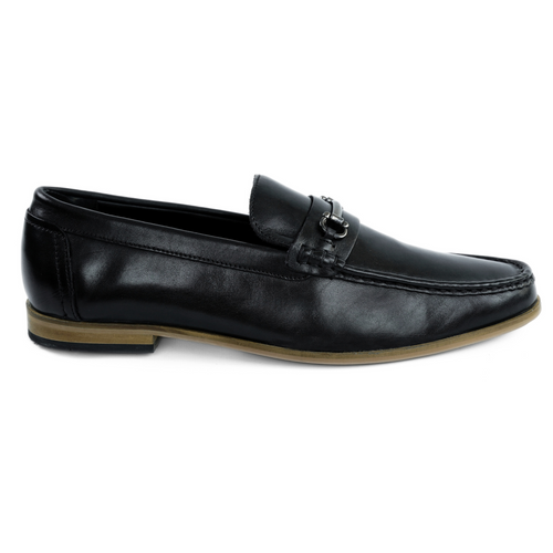 Men's stylish leather Chukka shoes / boots dark brown M467DBS