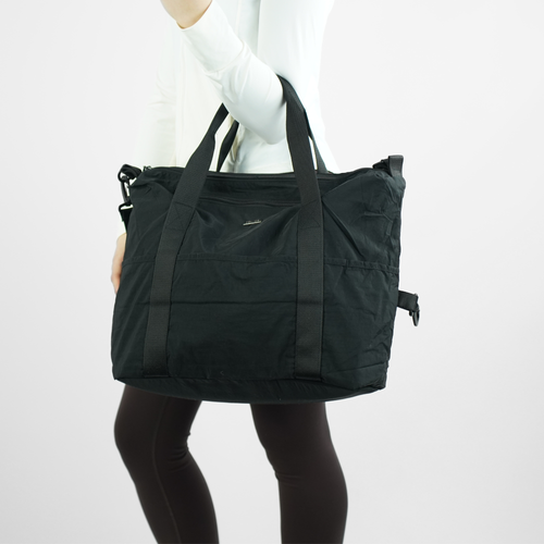 Genuine leather woman's laptop bag FL25 black with snake pattern