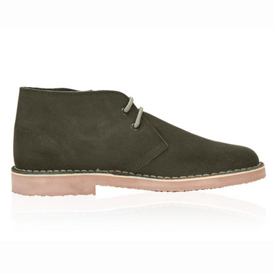 Men's stylish leather Chukka shoes / boots M 400ES