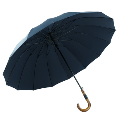 Duży parasol przeciwdeszczowy rodzinny - granatowy