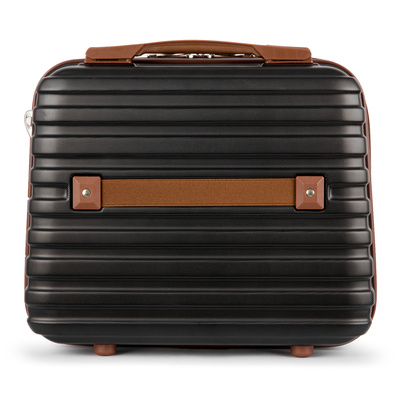 Cosmetic travel case ABS STL957 black