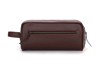 Elegant leather men's beauty bag SOLIER SZETLAND