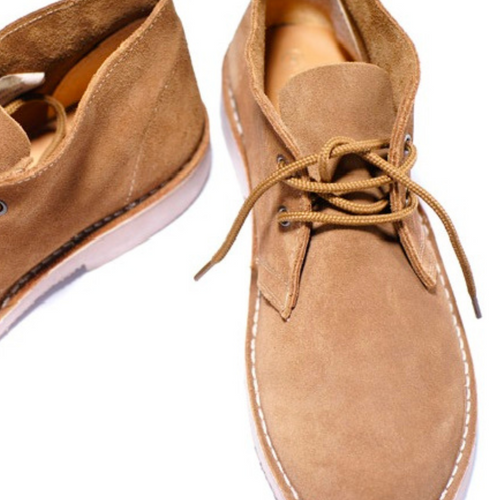 Men's stylish leather Chukka shoes boots M467BS