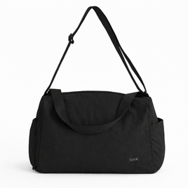 Sportowa torba materiałowa fitness pilates Solier FB53 Teya - czarna