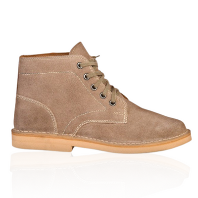 Men's stylish leather Chukka shoes / boots