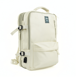 Plecak podróżny do samolotu Ryanair Wizzair lekki FV06 Noa beżowy