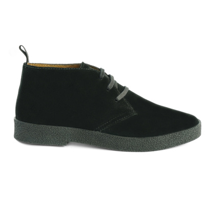Men's stylish leather Chukka shoes / boots dark brown M467DBS