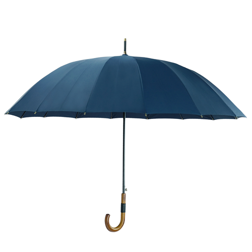 Duży parasol przeciwdeszczowy rodzinny - granatowy