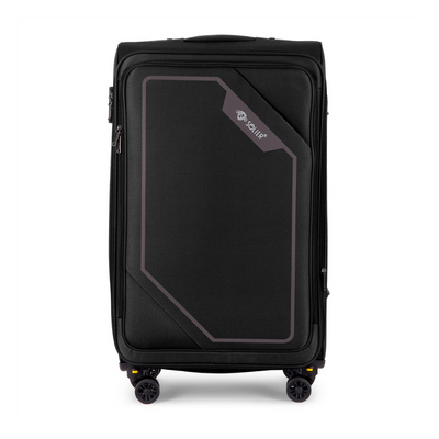 Medium soft luggage M 23'' Solier STL2240 black-brown