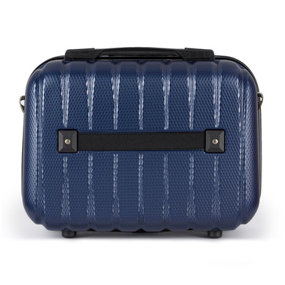 Cosmetic travel case ABS STL902 navy